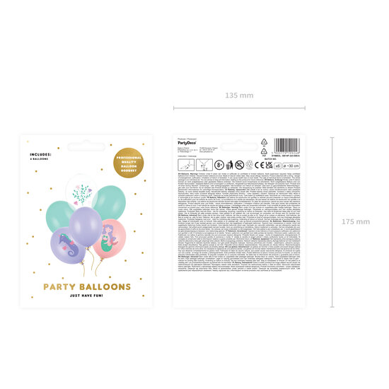 Party Deco Party Deco Ballons - U-Boot