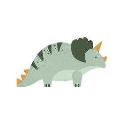 Party Deco Servetten Triceratops