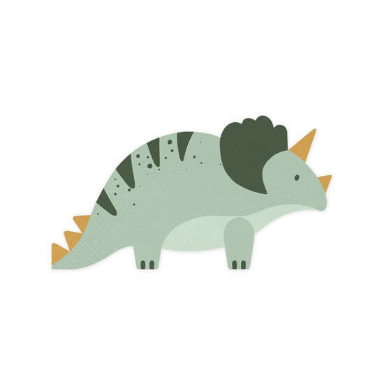 Party Deco Party Deco Servetten Triceratops