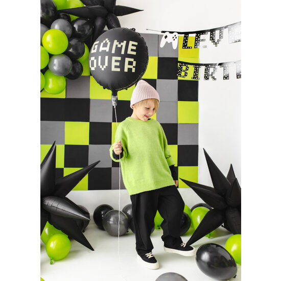 Party Deco Party Deco Folieballon - Game Over