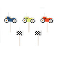 Party Deco Party Deco Birthday candles - Race cars