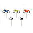 Party Deco Party Deco Birthday candles - Race cars