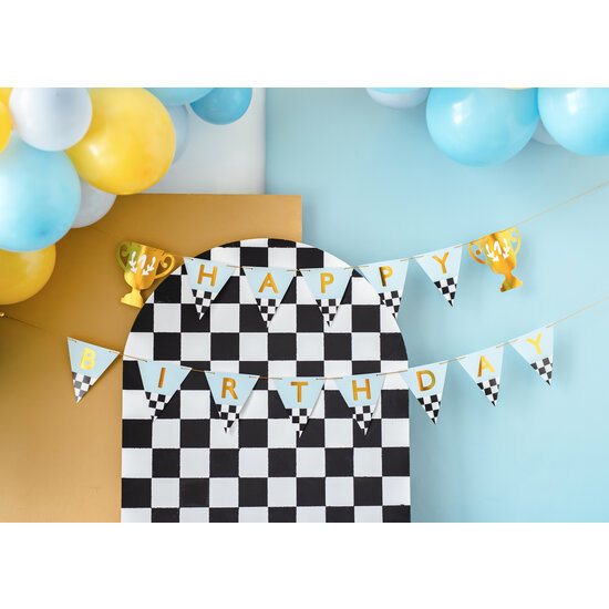 Party Deco Party Deco Banner - Glückwunsch zum Geburtstag Trophäe