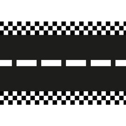 party Deco Tafelloper - Racebaan