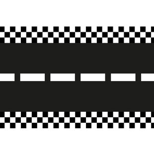 party Deco Table runner - Race track