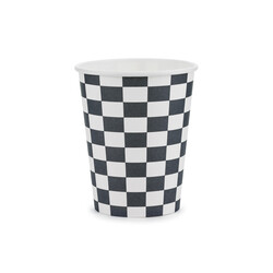 Party Deco Cups Drapeau à damier