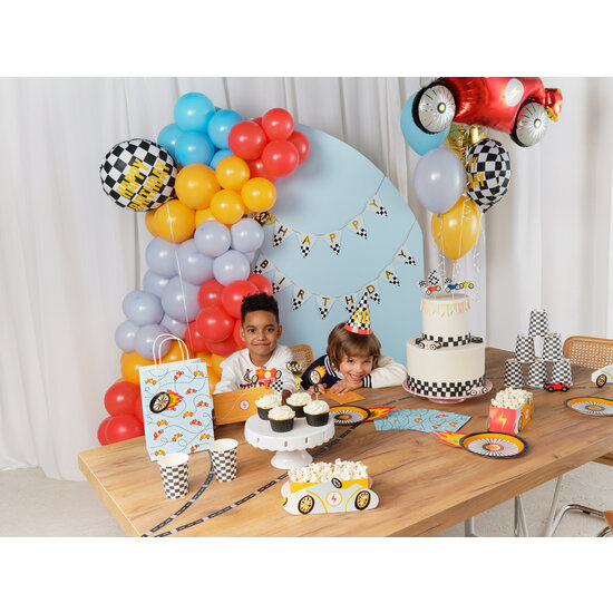 Party Deco Party Deco Cups Checkered Flag