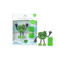 Glo Pals Glo Pals Pipa, light Up Cubes, Characters, Green, 1+2 Pieces