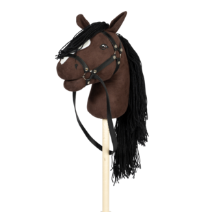 ByASTRUP Bâton Cheval Bouche Ouverte Marron