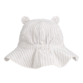 Liewood Liewood Amelia Seersucker Sonnenhut mit Ohren Stripes Crisp White/Sandy