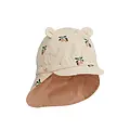 Liewood Liewood Gorm Reversible Sun Hat With Ears Peach Seashell/Pale Tuscany