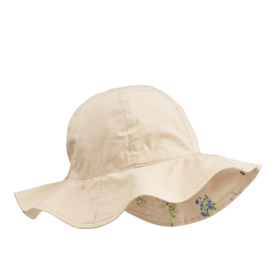 Liewood Liewood Amelia Chapeau de soleil réversible Flora Sandy/Sandy