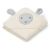 Liewood Albert Sheep Hooded Towel  Creme de la creme