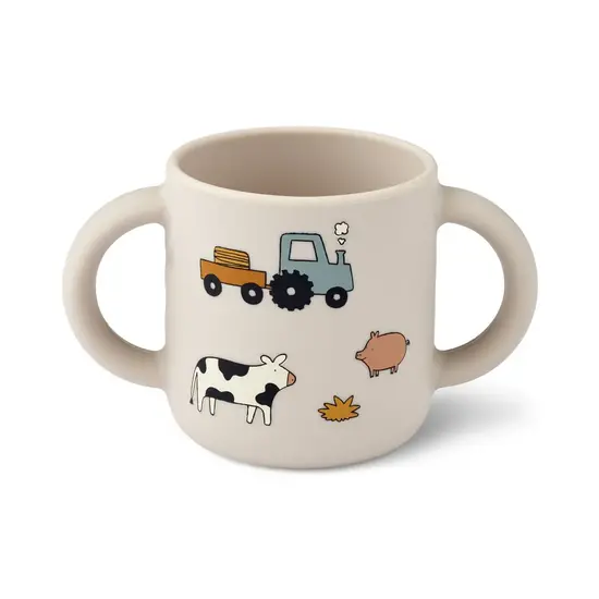 Liewood Liewood Vivi Bedrukt Servies  Colour Farmhouse/Sandy