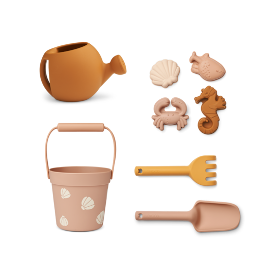 Liewood Liewood Florenz Muschel Garten und Strand Set Shell Pale Tuscany