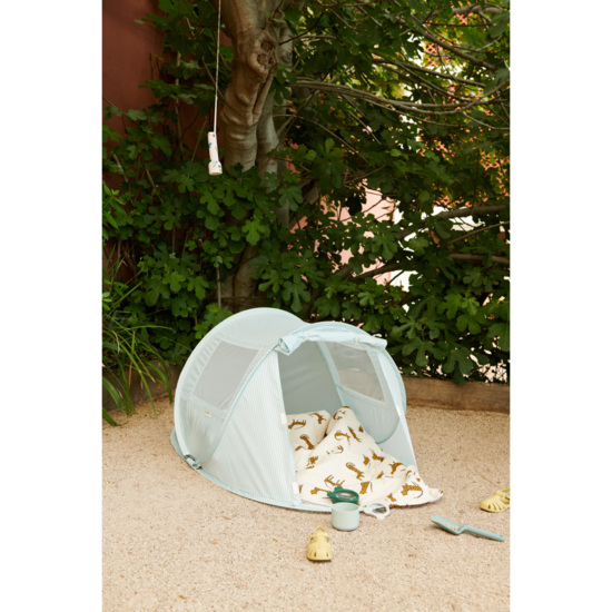 Liewood Liewood bjork Tent Printed Stripe ice Blue/ Creme De La Creme