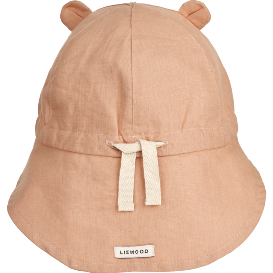 Liewood Liewood Gorm Leinen Sonnenhut mit Ohren Pale Tuscany 6/9M