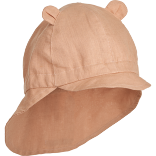 Liewood Gorm Linen Sun Hat With Ears Pale Tuscany - Taille 1/2Y