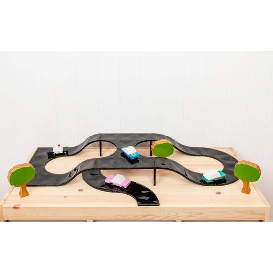 Connetix Tiles Connetix | Roads Ramp & Intersections Pack 16 stuks