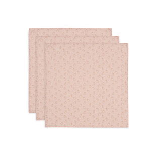 Jollein | Hydrophiles Tuch Klein 70x70 Miffy Silhouetten Wild Rose (3Pack)