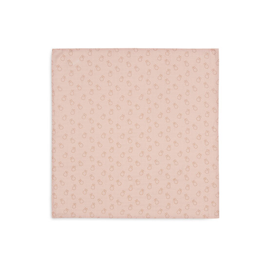 Jollein Jollein | Chiffon hydrophile petit 70x70 Miffy Silhouettes Wild Rose (3Pack)