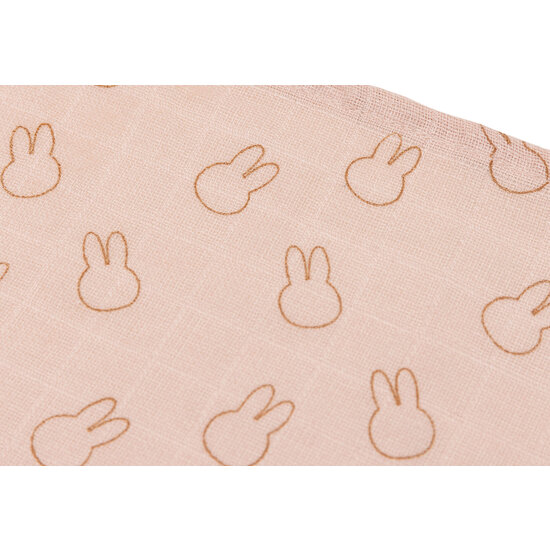 Jollein Jollein | Hydrophiles Tuch Klein 70x70 Miffy Silhouetten Wild Rose (3Pack)
