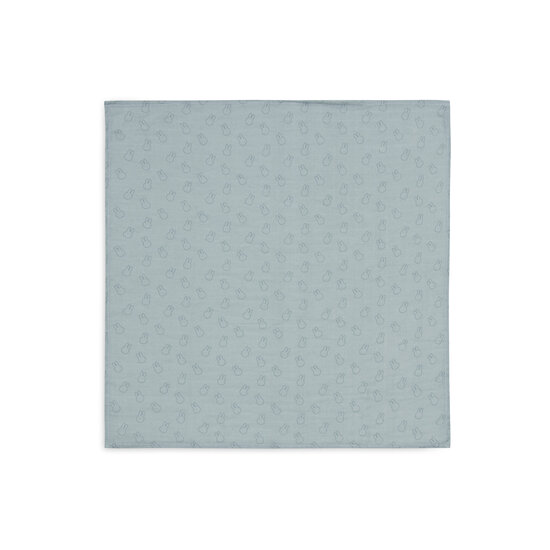 Jollein Jollein | Hydrofiele Doek Small 70x70 Miffy Silhouettes Sea Green (3Pack)