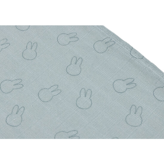 Jollein Jollein | Chiffon hydrophile petit 70x70 Miffy Silhouettes vert mer (3Pack)