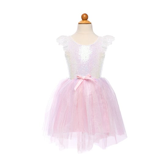 Great Pretenders Great Pretenders | Dreamy Unicorn Dress Iridescent/Pink Met Haarband 98-104