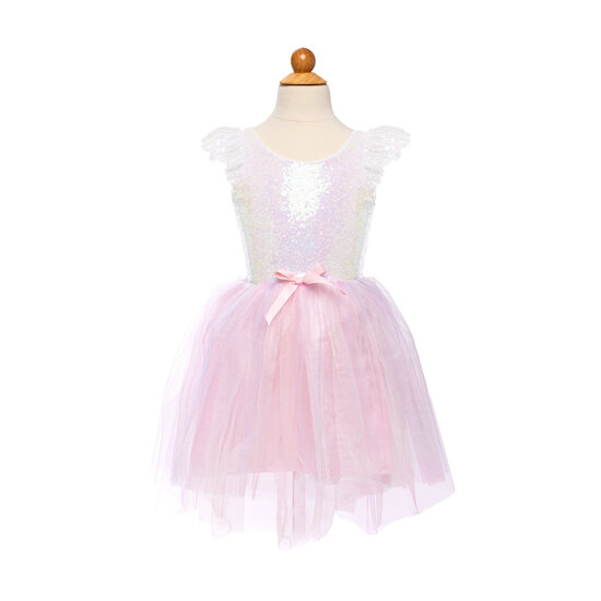 Great Pretenders Great Pretenders | Dreamy Unicorn Kleid Iridescent/Pink Mit Stirnband, 98-104