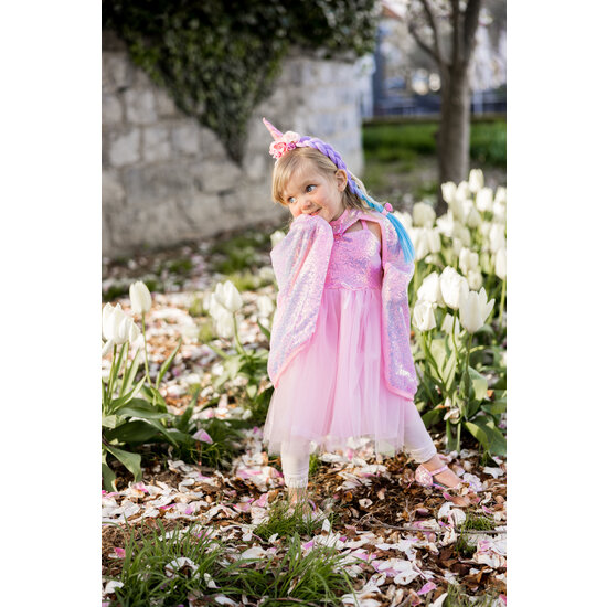 Great Pretenders Great Pretenders - Cape à paillettes roses, 116-122