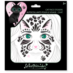 Great Pretenders |  Black Cat Face Stickers