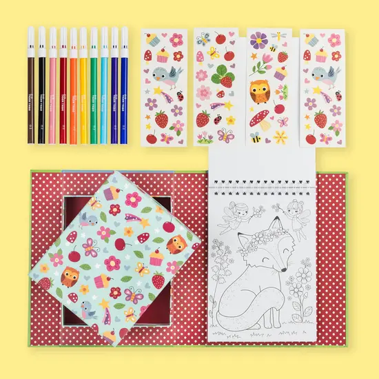 Tiger Tribe Tiger Tribe | Colouring Set - Forest Fairies