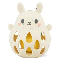 Tiger Tribe | Silicone Rattle - Bunny