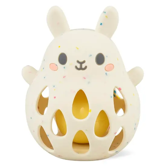 Tiger Tribe Tiger Tribe | Silicone Rattle - Bunny