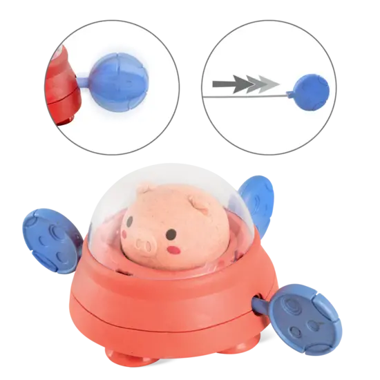 Tiger Tribe Tiger Tribe | Bath Paddle Ship - Cochon de l'espace