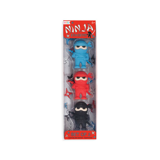 Ooly Ooly | Ninja Erasers Gum