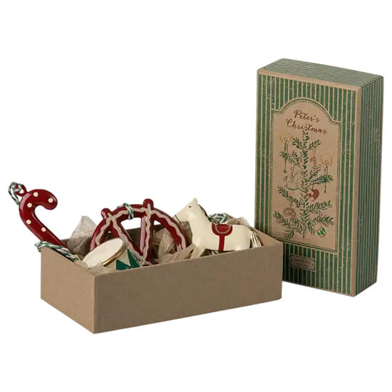 Maileg Maileg | Metal Ornament - Peter's Christmas