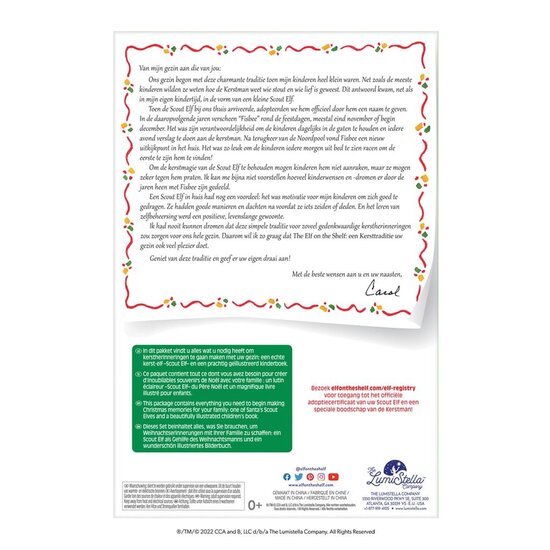 The Elf On The Shelf The Elf On The Shelf | Gift set boy Dutch