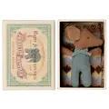 Maileg Maileg | Sleepy Wakey Baby Mouse In Matchbox - Blue