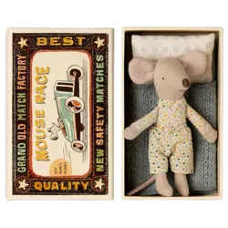 Maileg | Little Brother Mouse in Matchbox