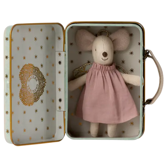 Maileg Maileg | Ange Souris dans la valise Petite Sœur