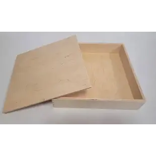 Alexander Toys | Houten Speelbak Met Deksel 25x25x5cm