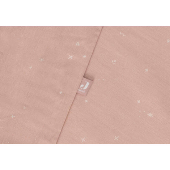 Jollein Jollein | Duvet Cover With Demolition 100x140cm Twinkling Wild Rose