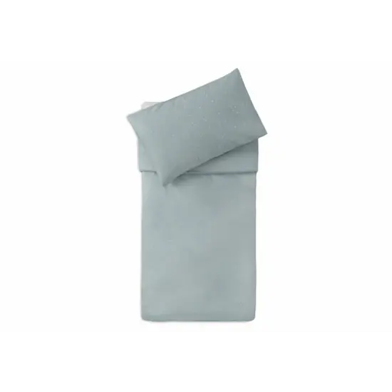 Jollein Jollein | Dekbedovertrek Met Sloop 100x140cm Twinkling Sea Green
