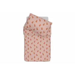 Jollein | Housse de couette avec démolition 100x140cm Miffy Shadow Wild Rose