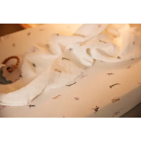 Jollein Jollein | Changing mat cover Jersey 50x70cl Jungle Jambo