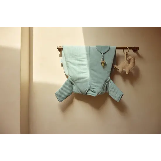 Jollein Jollein | Slaapzak Met Afritsbare Mouw 110cm Rib Sea Green
