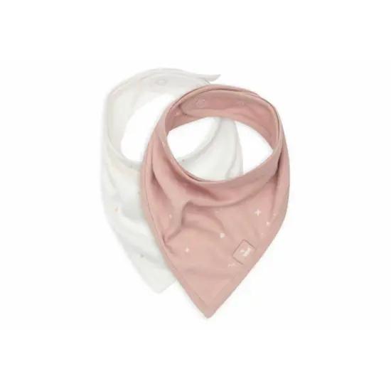 Jollein Jollein | Lätzchen Bandana  Twinkling Wild Rose (2Pack)