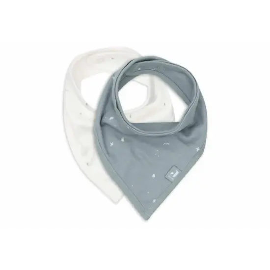 Jollein Jollein | Bib Bandana Twinkling Sea Green (2Pack)